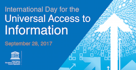 International Day for Universal Access to Information Celebrated