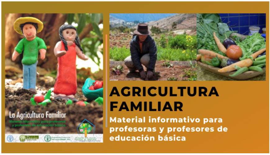 FAO launches information material on Family Farming for teachers