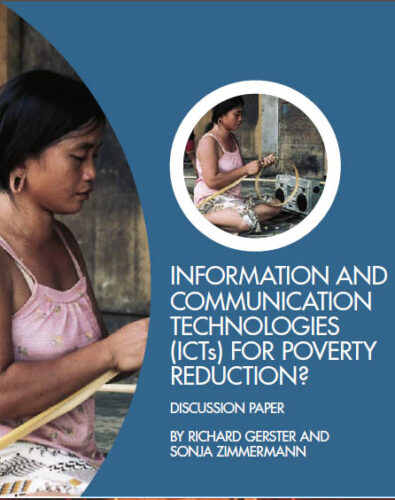 ICTs for Poverty Reduction? Discussion Paper