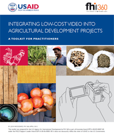 Integrating Low-cost Video into Agricultural Development Projects
