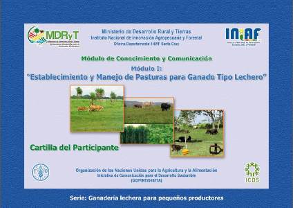 Knowledge and Communication Module on Pasture Management - Participant's Booklet