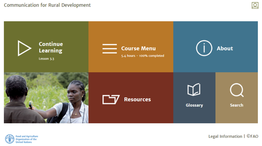 FAO launches e-learning course on Communication for Rural Development