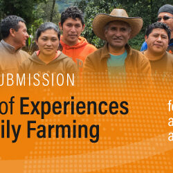 [Call for Proposal Submission] Sessions for Exchange of Experiences and Knowledge on Family Farming