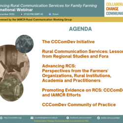 [Save the date!] 16 December 2022 - International Webinar on Advancing Rural Communication Services for Family Farming